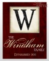 Personalized last name print
